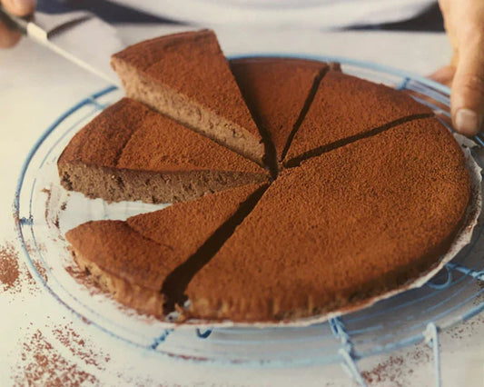 Chocolate and Almond Protein Cake