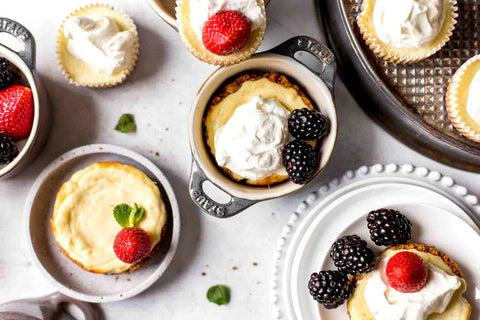 No-bake protein cheesecake