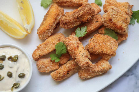 Air-Fryer Fish Fingers and Tartar Sauce