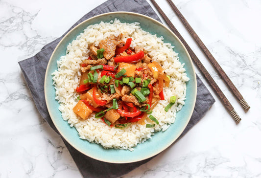 Chinese Pork Stir-Fry With Pineapple