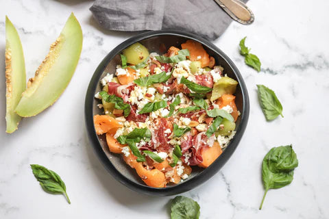 Melon and Prosciutto Salad