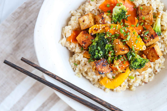 Sesame Tempeh Stir-Fry
