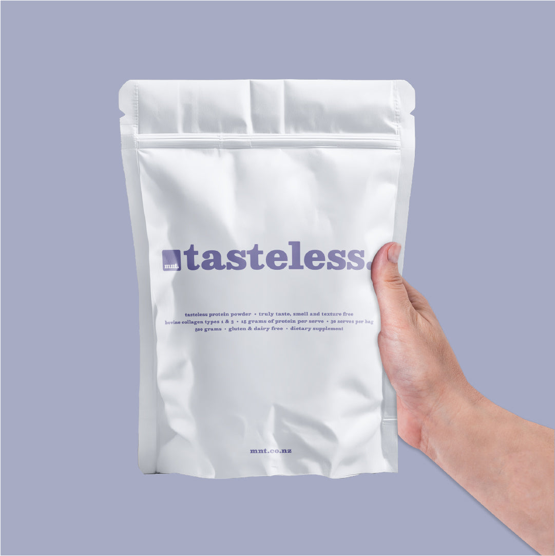 tasteless protein.