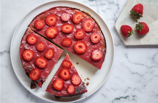 Creamy Greek Yoghurt Cheesecake