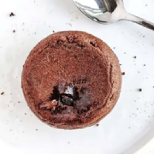 Air-Fryer Protein Lava Cake