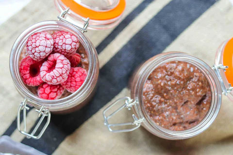 Chocolate Chia Protein Pudding