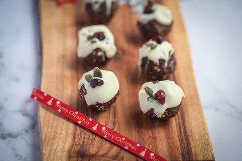 Christmas Protein Puds