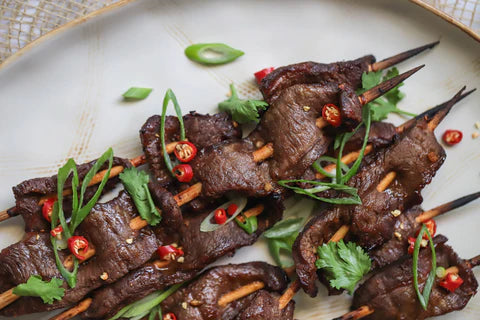 Teriyaki Beef Skewers